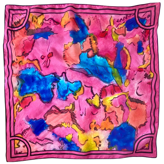 Martha, limited edition silk scarf