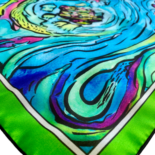 Ella, limited edition silk scarf