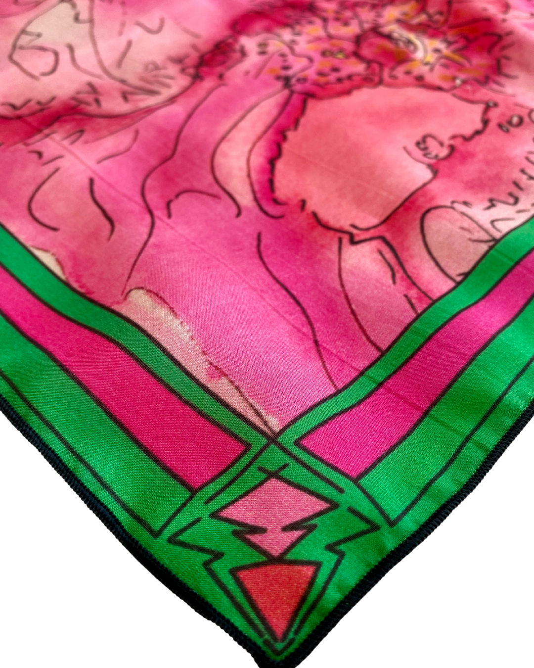 Christina, limited edition silk scarf