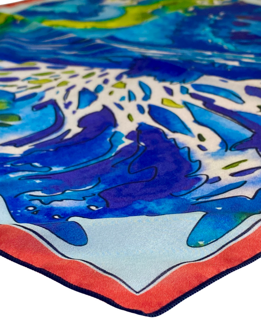 Julia, limited edition silk scarf