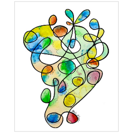 That’s what I hear when you sigh, art print