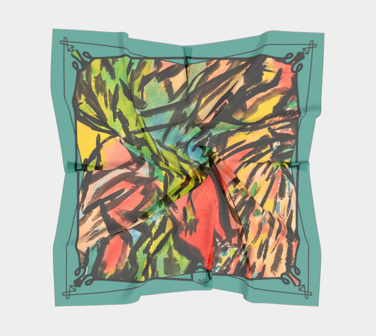 “All those things you’ve always pined for”, silk scarf.